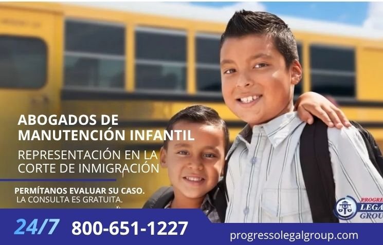 abogados de manutención infantil