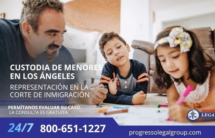 custodia de menores en Los Ángeles